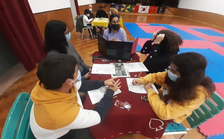 RPG Dungeons and Dragons no Clube de Estratégia do Seixal